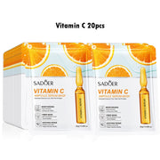 20pcs 24K Gold Vitamin C Hyaluronic Acid Face Mask Moisturizing skincare Anti Wrinkle Whitening Facial Masks Skin Care Products-Health Wisdom™