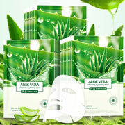 20pcs Aloe Seaweed Face Mask skincare Moisturizing Anti-Aging Face Sheet Mask Facial Masks Beauty Facial Skin Care Products-Health Wisdom™