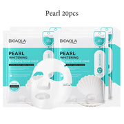 20pcs BIOAQUA Snail Hyaluronic Acid Face Mask skincare Moisturizing Anti Wrinkle Whitening Facial Masks Face Skin Care Products-Health Wisdom™