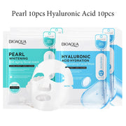 20pcs BIOAQUA Snail Hyaluronic Acid Face Mask skincare Moisturizing Anti Wrinkle Whitening Facial Masks Face Skin Care Products-Health Wisdom™