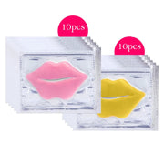 20pcs Crystal Collagen Lip Patches Moisturizing Anti-wrinkle Nourishing Lip Mask Lips Care Labial Masks Lips Plumper Gel Pads-Health Wisdom™