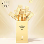 20pcs Golden Collagen Sleeping Face Masks Moisturize Skin Brighten No-wash Night Face Care Facial Mask korean Skin Care Products-Health Wisdom™