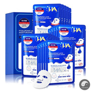 20pcs Hyaluronic Acid Facial Masks Skincare Moisturizing Anti-aging Anti Wrinkle Hydrating Nourishing Face Mask Skin Care-Health Wisdom™