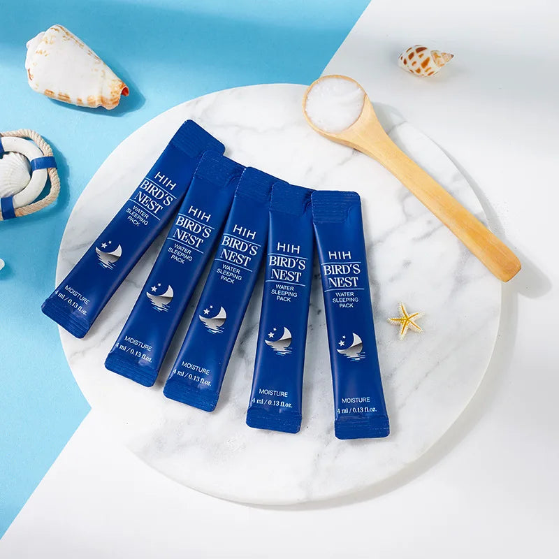 20pcs Ocean Bird's Nest Sleeping Face Masks Wash-free Moisturizing Firming Brightening Shrink Pores Facial Mask Skin Care-Health Wisdom™