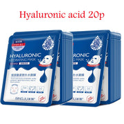 20pcs Snail Collagen Face Mask skincare Moisturizing Anti wrinkle Whitening Facial Masks Face Sheet Mask Korean Skin Care-Health Wisdom™