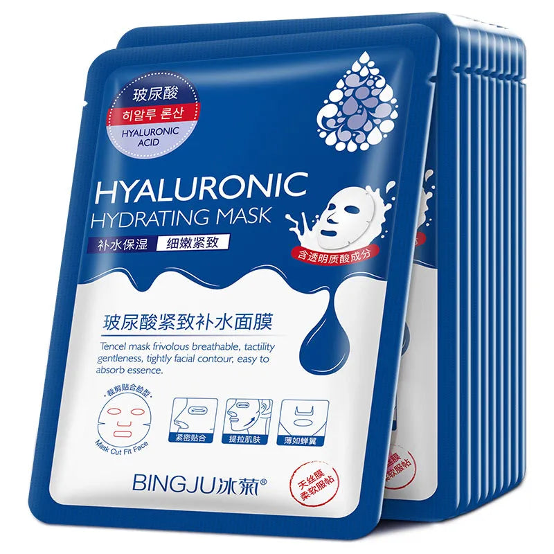 20pcs Snail Collagen Face Mask skincare Moisturizing Anti wrinkle Whitening Facial Masks Face Sheet Mask Korean Skin Care-Health Wisdom™