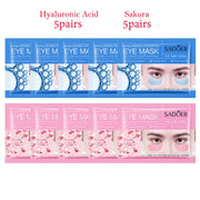 20pcs=10pairs Crystal Collagen Eye Mask Moisturizing Anti Dark Circles Anti-wrinkle skincare Eye Patches Skin Care for Eyes-Health Wisdom™