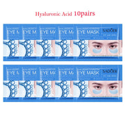 20pcs=10pairs Crystal Collagen Eye Mask Moisturizing Anti Dark Circles Anti-wrinkle skincare Eye Patches Skin Care for Eyes-Health Wisdom™