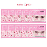 20pcs=10pairs Crystal Collagen Eye Mask Moisturizing Anti Dark Circles Anti-wrinkle skincare Eye Patches Skin Care for Eyes-Health Wisdom™