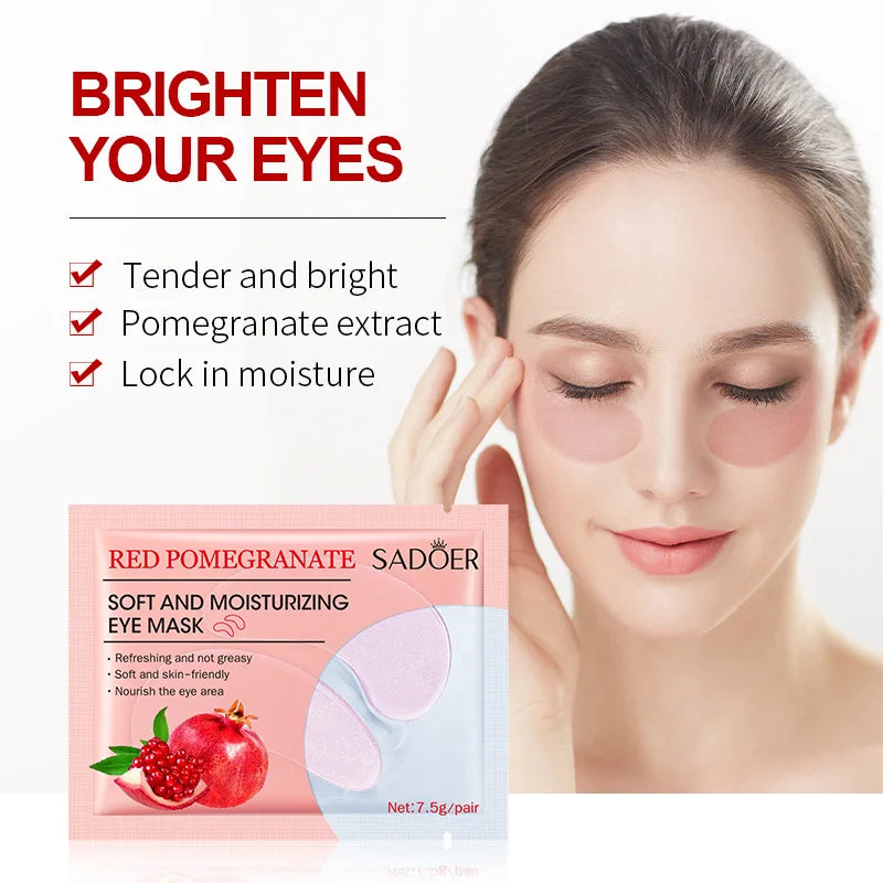 20pcs=10pairs Crystal Collagen Eye Mask Moisturizing Anti Dark Circles Anti-wrinkle skincare Eye Patches Skin Care for Eyes-Health Wisdom™