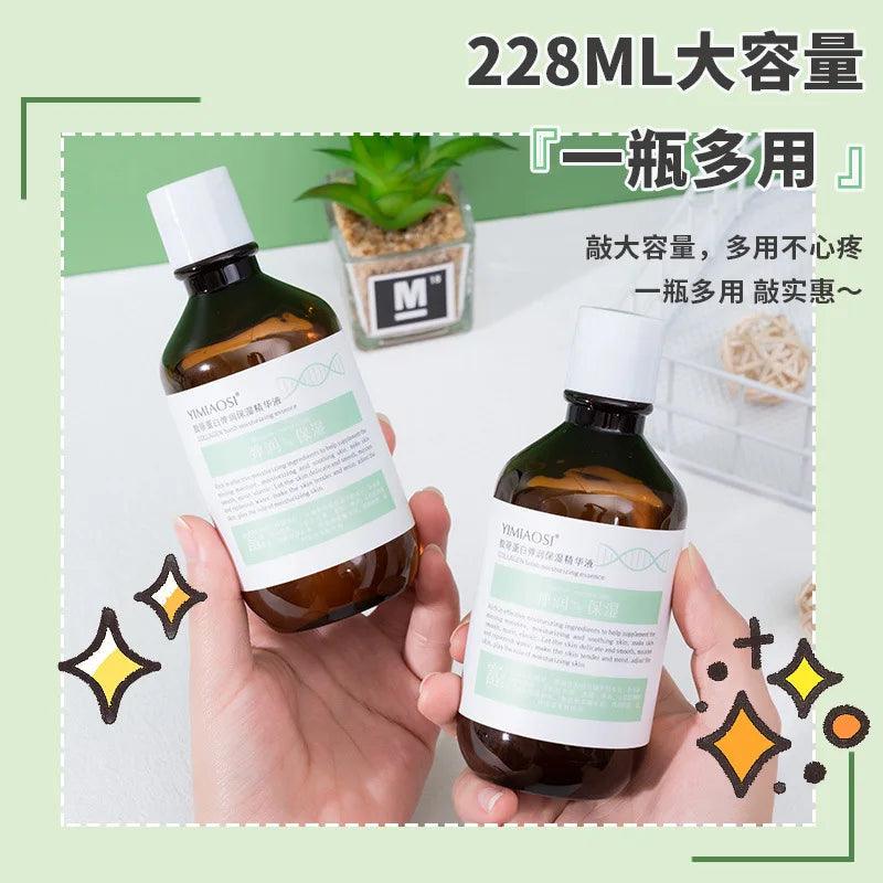 228ml Collagen Face Serum Reduce Wrinkles, Whiten and Rejuvenate The Skin Korea Face Skin Fine Pore Essence Skin Care Products-Health Wisdom™