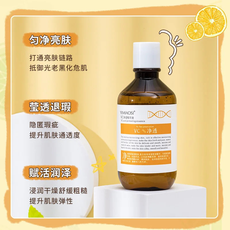 228ml Vitamin VC Purifying Face Essence Mild Moisturizing&Brightening Skin VC Serum Shrink Pores Face Care-Health Wisdom™