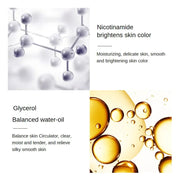 24K Gold Hyaluronic Acid Nicotinamide Face Serum Replenishment Moisturize Shrink Pore Brighten Skin Care Firming Facial Essence-Health Wisdom™