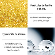 24K Gold Hyaluronic Acid Serum for Face Anti-wrinkle Anti-aging Brightening Moisturizing skincare Facial Serum Essence Face Care-Health Wisdom™