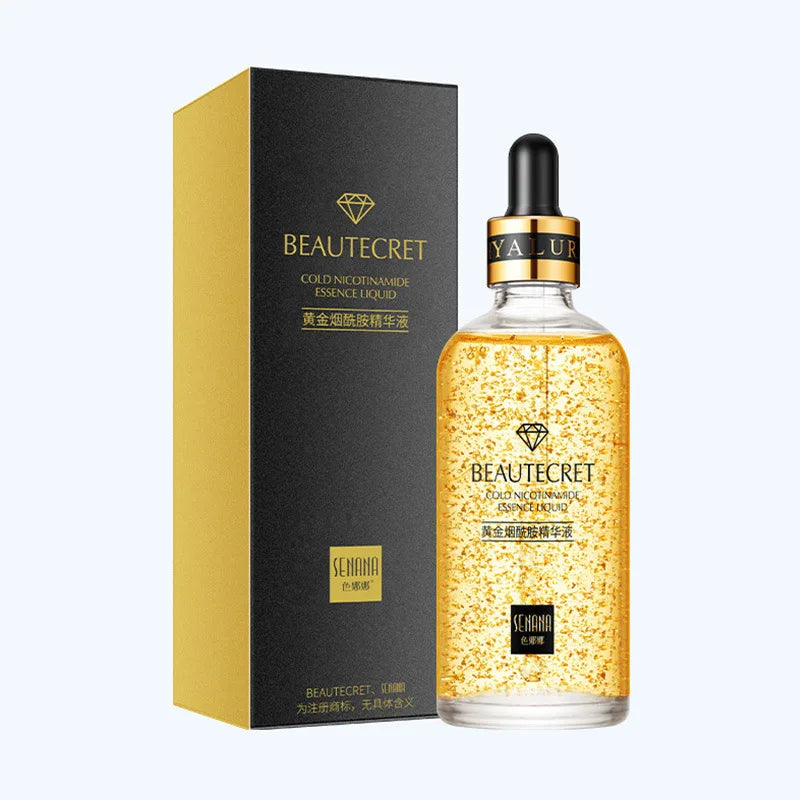 24K Gold Hyaluronic Acid Serum for Face Anti-wrinkle Anti-aging Brightening Moisturizing skincare Facial Serum Essence Face Care-Health Wisdom™