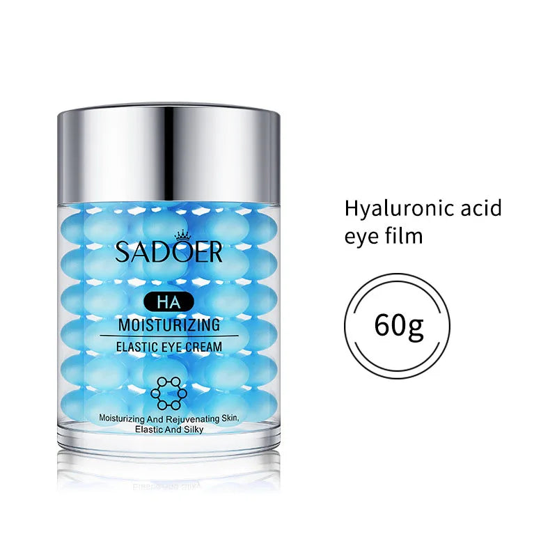 24K Gold Moisturizing Eye Cream Anti Wrinkle Fade Dark Eye Circles Hyaluronic Acid Eye Cream Health Beauty Skin Care Product-Health Wisdom™