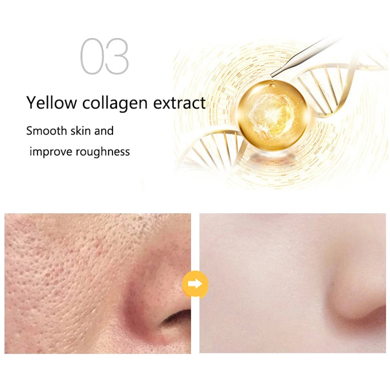 24K Golden Niacinamide Essence Liquid Deeply Nourishes Anti Wrinkles Anti Aging Hyaluronic Acid Nourish Skin Facial Moisturizer-Health Wisdom™