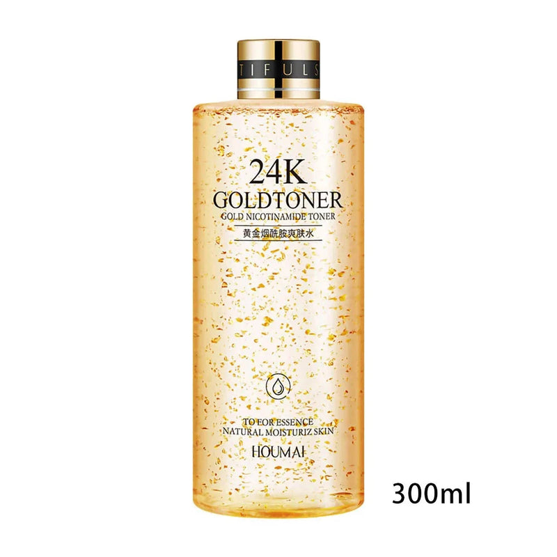24K Golden Niacinamide Essence Liquid Deeply Nourishes Anti Wrinkles Anti Aging Hyaluronic Acid Nourish Skin Facial Moisturizer-Health Wisdom™