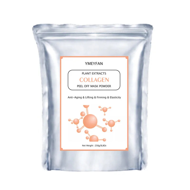 250g Natural Soft Hydro Jelly Face Mask Powder Masks Rose collagen Lavender DIY Rubber Facial SPA Jelly Mask Facial Skin Care-Health Wisdom™
