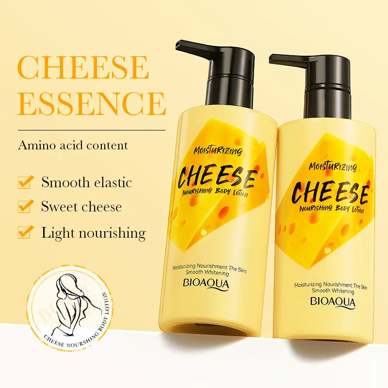 250ml BIOAOUA Rice Body Lotion Cheese Skin Lightening Body Cream Moisturize Hydrating for Dark Skin Whitening Body Dropshipping-Health Wisdom™
