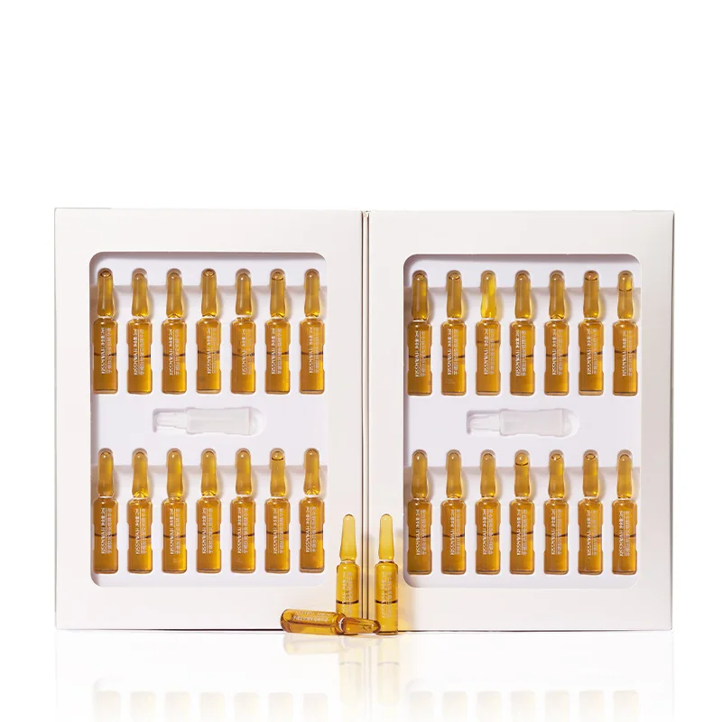 28 Pieces Conopeptide Ampoule Essence Set ROSEMARY Extract Liquid Hydrating Moisturizing Refreshing Pore Minimizer Face Serum-Health Wisdom™