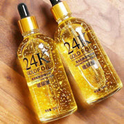 2pcs 24K Gold Essence Facial Moisturizing Brightening Shrinking Pore Anti-Aging Anti Wrinkle Face Serum Skin Care Products-Health Wisdom™