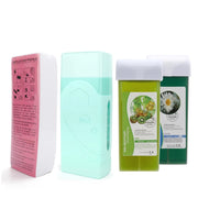 3 In 1 Roll On Depilatory Wax Kit Electric Body Hair Removal Waxing Heater Epilator Wax Heating Machine Waxing Strips Paper Set-Health Wisdom™