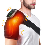 3 Levels Heating Vibration Shoulder Brace for Pain Knee Massager Physiotherapy Therapy Joint Arthritis Pain Relief Elbow Pad-Health Wisdom™