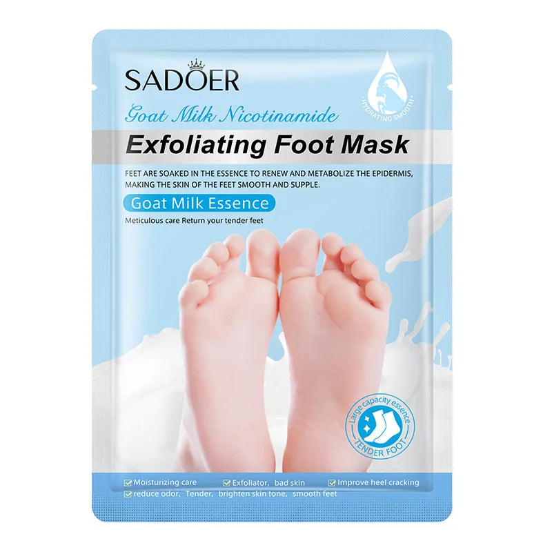 3 Pairs Lavender Feet Exfoliating Foot Mask Pedicure SPA Foot Bath Masks Moisturizing Dead Skin Remover Feet Peeling Mask-Health Wisdom™