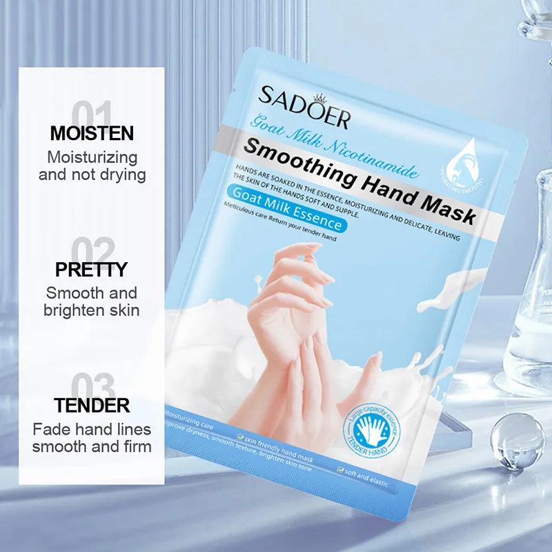 3 Pairs Moisturizing Hand Mask Hands Spa Gloves Exfoliating Hand Patches Gloves Peeling Remove Dead Skin Whitening Masks-Health Wisdom™