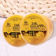 300ml 24K Gold Soothing Facial Gel Moisturizing Wrinkle Free Skin Care Lightening Oil-control Acido Clicolico Exfoliate Cream-Health Wisdom™