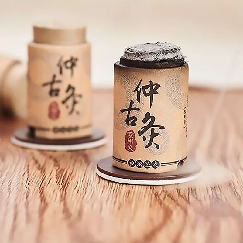 30Pcs High Quality Moxibustion Tube Moxa Stick Warm Acupuncture Massage Therapy Chinese Medicine Mugwort Health Care Warm Uterus-Health Wisdom™