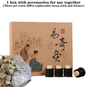 30Pcs Replaceable Moxibustion Tube Moxa Stick Warm Acupuncture Massage Chinese Medicine Wormwood Health Care Acupoint Therapy-Health Wisdom™