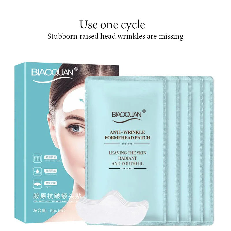 30pcs Anti-wrinkle Forehead Line Wrinkles Removal Gel Patch Firming Mask Frown Stickers Anti-aging Moisturizng Face Skin Care-Health Wisdom™