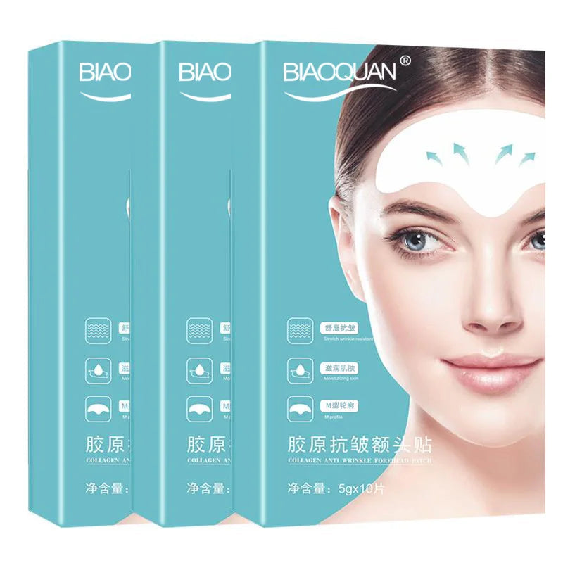 30pcs Anti-wrinkle Forehead Line Wrinkles Removal Gel Patch Firming Mask Frown Stickers Anti-aging Moisturizng Face Skin Care-Health Wisdom™