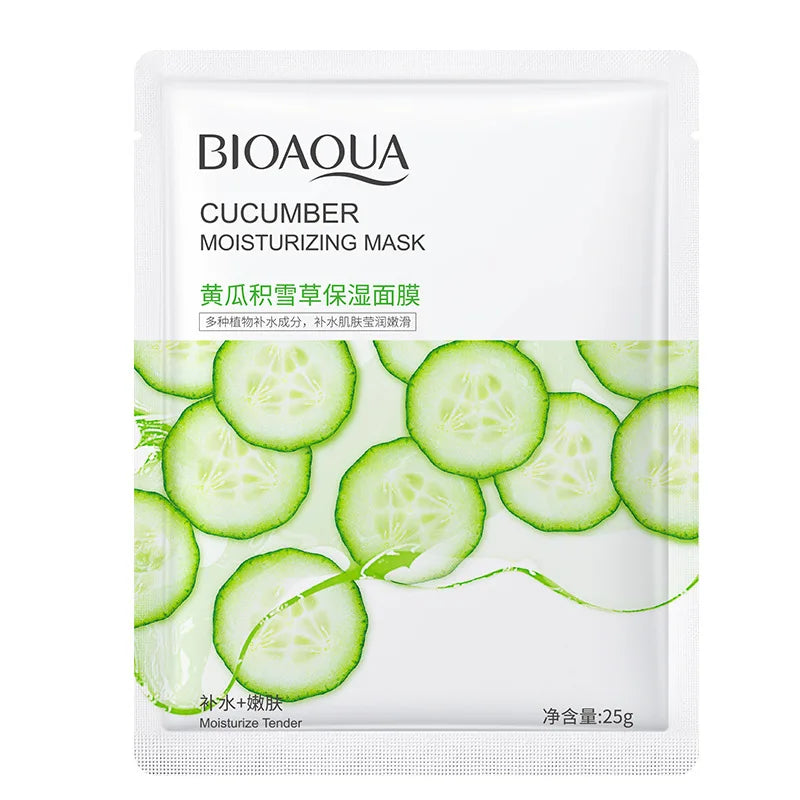 30pcs BIOAQUA Fresh Fruits Facial Masks Face skincare Moisturizing Anti-aging Hydrating Face Mask Facial Skin Care Products-Health Wisdom™