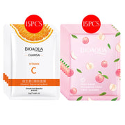 30pcs BIOAQUA skincare Face Masks Women Face skin care Sheet Mask Moisturizing Anti-wrinkle Hydrating Snail Korean Facial Mask-Health Wisdom™