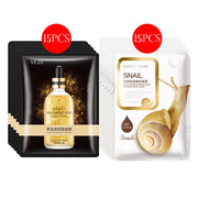 30pcs BIOAQUA skincare Face Masks Women Face skin care Sheet Mask Moisturizing Anti-wrinkle Hydrating Snail Korean Facial Mask-Health Wisdom™