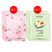 30pcs BIOAQUA skincare Face Masks Women Face skin care Sheet Mask Moisturizing Anti-wrinkle Hydrating Snail Korean Facial Mask-Health Wisdom™