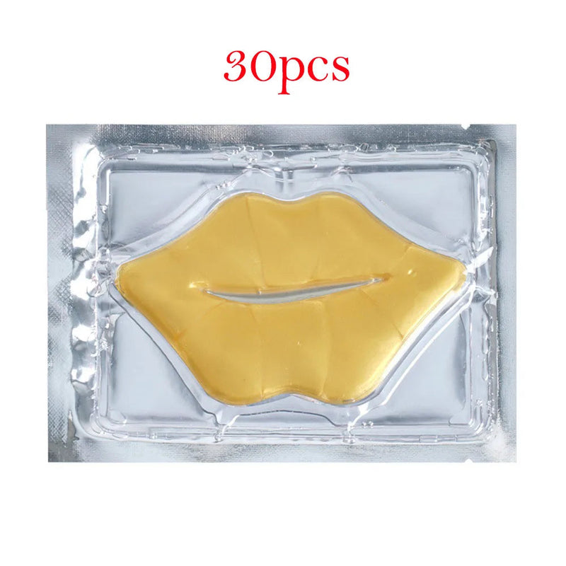 30pcs Crystal Collagen Lip Mask Moisturizing Lip Patches Beauty Lips Plumper Anti-wrinkle Beauty Lips Masks Skin Care Cosmetics-Health Wisdom™