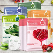 30pcs Fresh Fruits Facial Masks Face skincare Moisturizing Anti-Aging Hydrating Korean Face Mask Facial Skin Care Prodcuts-Health Wisdom™