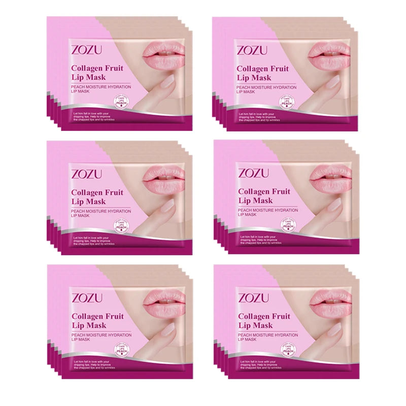 30pcs Fruits Lip Mask Moisturizing Anti-wrinkle Collagen Lip Patches Plump Lips Beauty Skincare Lips Pads Lipmask Skin Care-Health Wisdom™