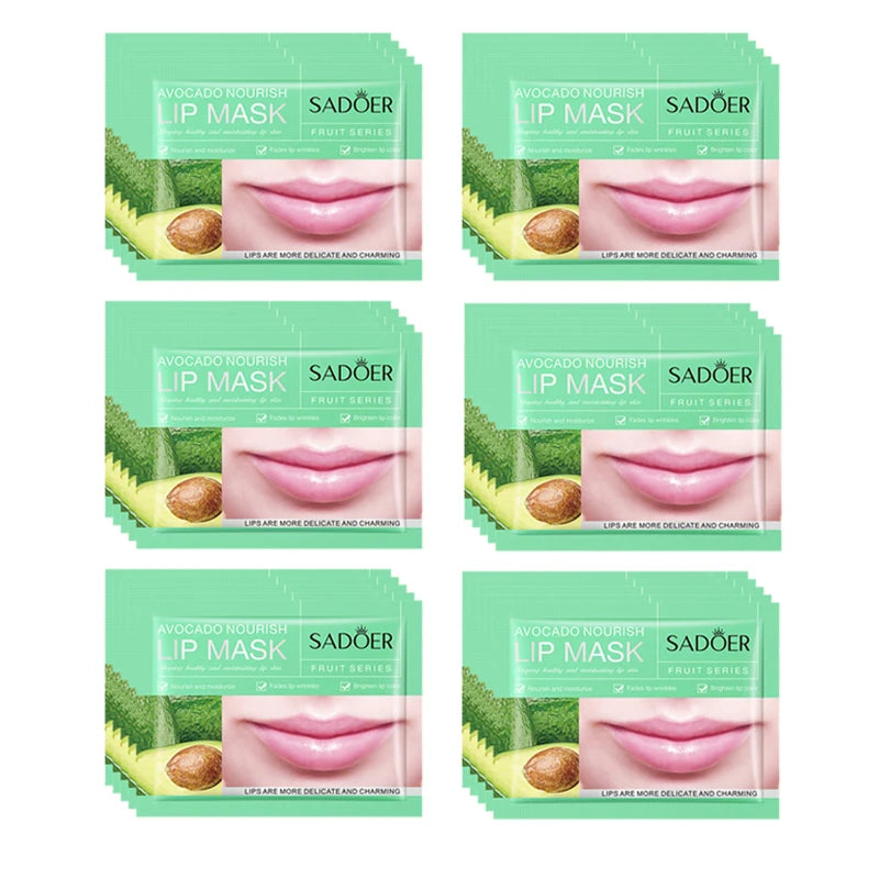 30pcs Fruits Lip Mask Moisturizing Anti-wrinkle Collagen Lip Patches Plump Lips Beauty Skincare Lips Pads Lipmask Skin Care-Health Wisdom™