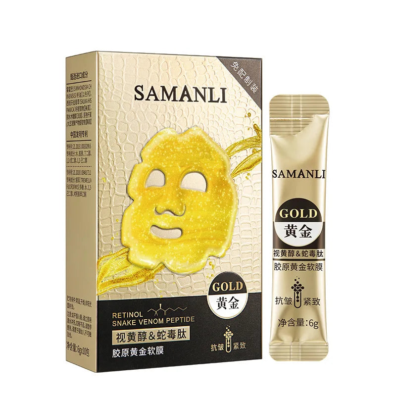 30pcs Gold Retinol Face Mask Anti-wrinkle Firming Peeling Masks Face sknicare Facial Masks Beauty Facial Skin Care Products-Health Wisdom™