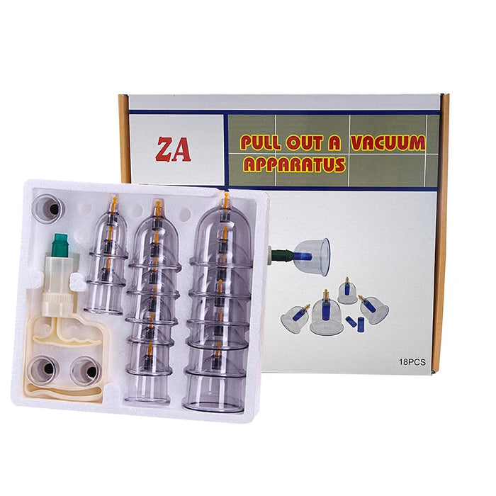 32 Cupping Therapy Set Vacuum Cupping Cup Body Massager Suction Cups Chinese Herbal Physiotherapy Vacuum Cups Heathy Care