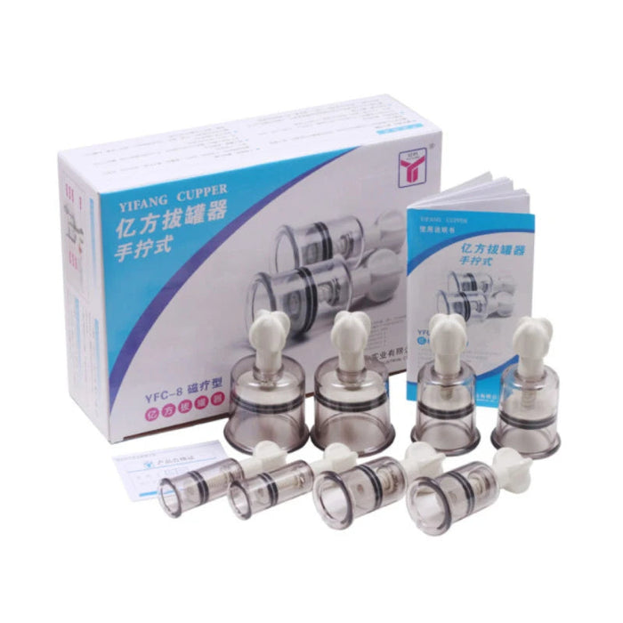 32 Cupping Therapy Set Vacuum Cupping Cup Body Massager Suction Cups Chinese Herbal Physiotherapy Vacuum Cups Heathy Care