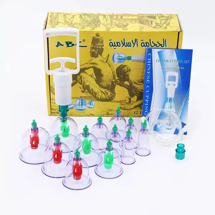 32 Cupping Therapy Set Vacuum Cupping Cup Body Massager Suction Cups Chinese Herbal Physiotherapy Vacuum Cups Heathy Care