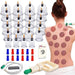 32 Cupping Therapy Set Vacuum Cupping Cup Body Massager Suction Cups Chinese Herbal Physiotherapy Vacuum Cups Heathy Care