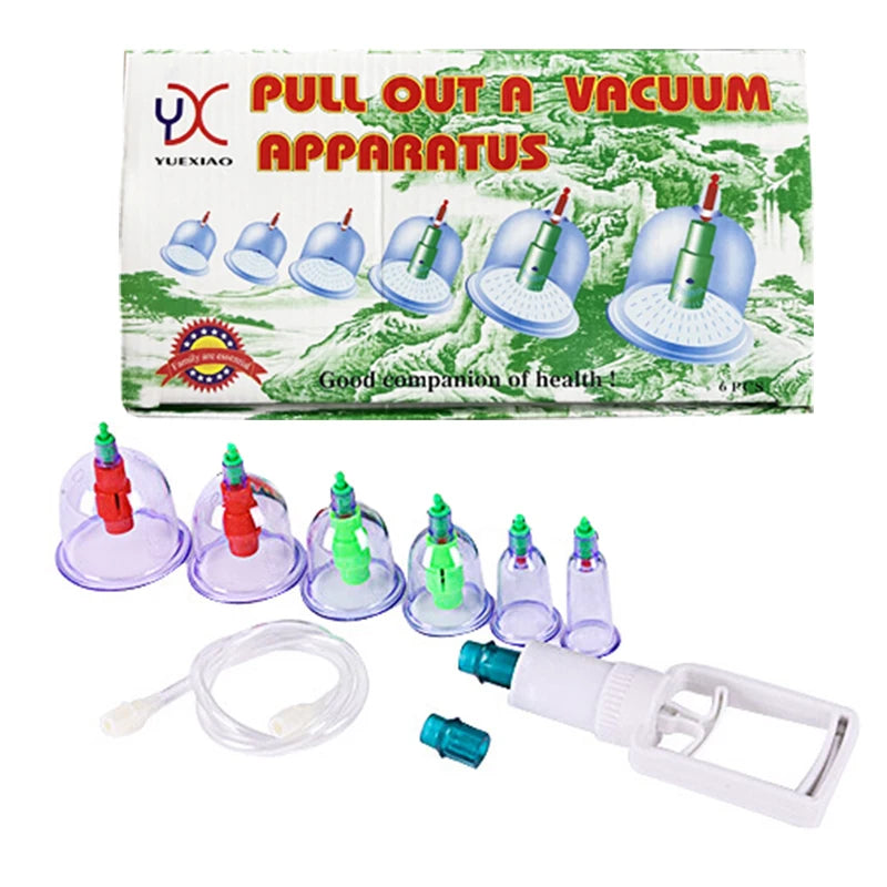 32 Cupping Therapy Set Vacuum Cupping Cup Body Massager Suction Cups Chinese Medicine Physiotherapy Vacuum Cups Heathy Care-Health Wisdom™