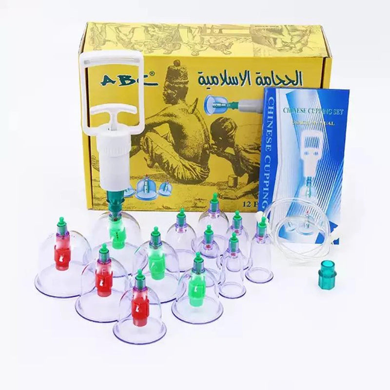 32 Cupping Therapy Set Vacuum Cupping Cup Body Massager Suction Cups Chinese Medicine Physiotherapy Vacuum Cups Heathy Care-Health Wisdom™